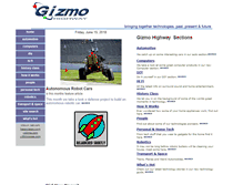 Tablet Screenshot of gizmohighway.com